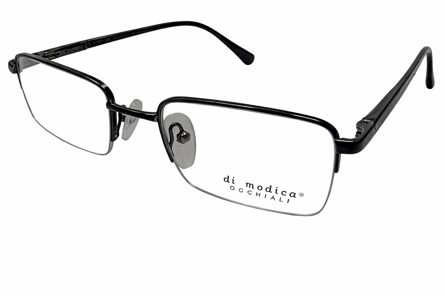 Armazón Metálico Di Módica 131 Negro Flex Ranurado - Imagen 2
