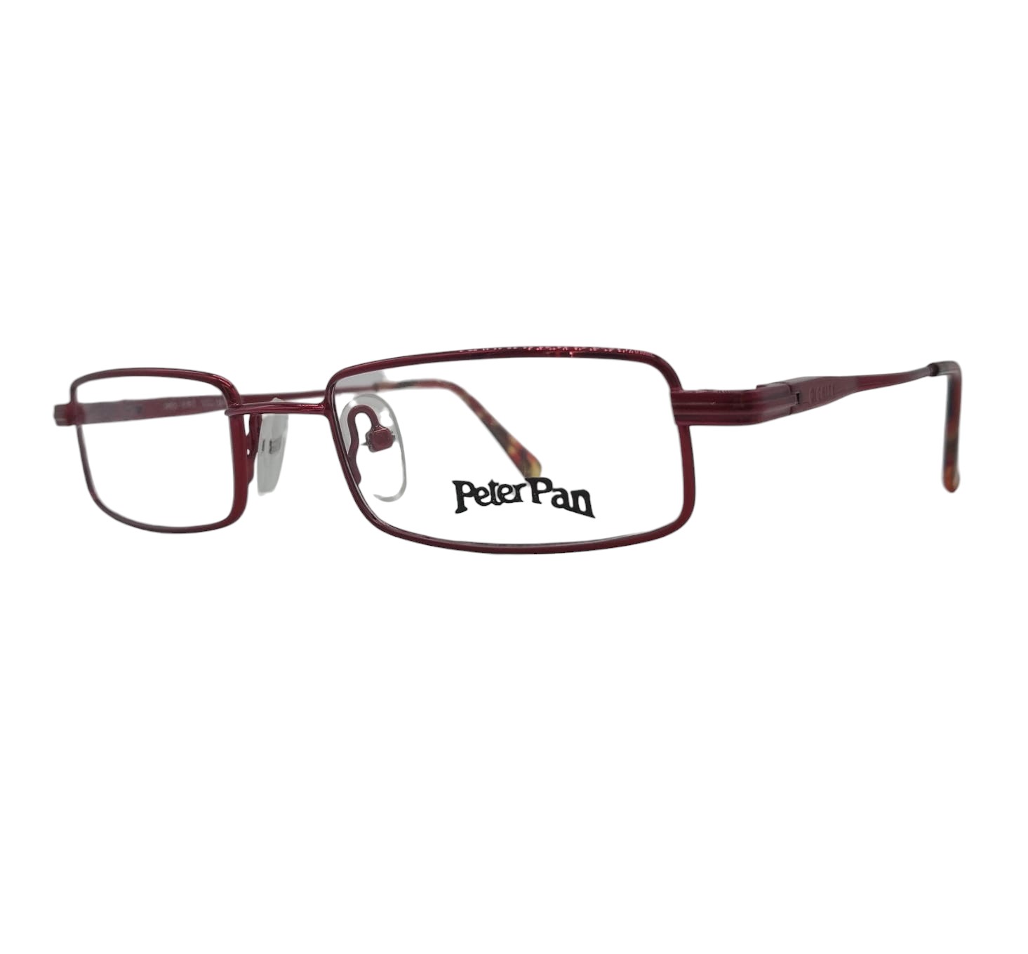Armazón Metálico Peter Pan 124 Rojo Flex 180° Patillas Ergonómicas - Imagen 2